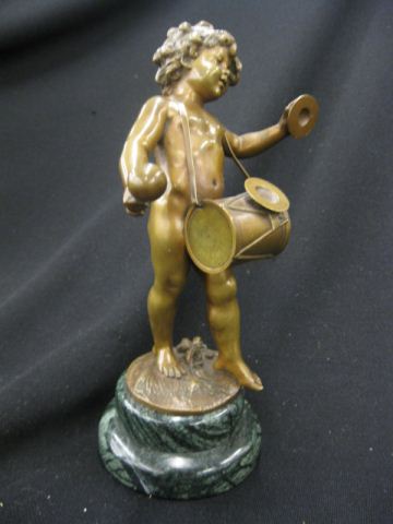 Auguste Moreau Bronze of Boy with a
