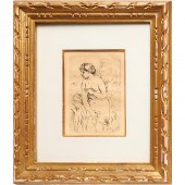 AUGUSTE RENOIR, "THE BATHER",