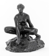 AUGUSTE RODIN BAIGNEUSE ACCROU
