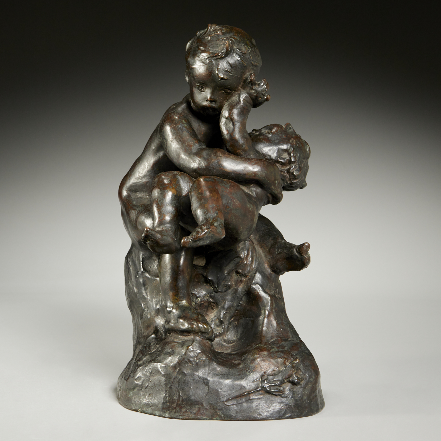 AUGUSTE RODIN, BRONZE SCULPTURE, EX