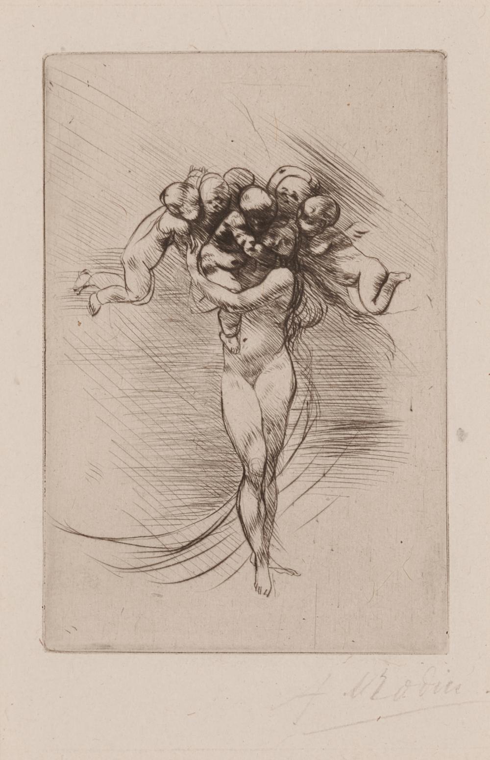 AUGUSTE RODIN, (FRENCH, 1840-1917),