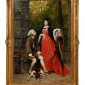 Auguste Serrure (Belgian, 1825