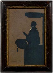 Augustin Edovart silhouette (A
