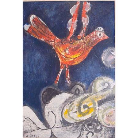 Augustin Ubeda Spanish, b. 1925 Red