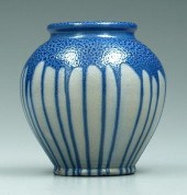 Auman/Masten salt glaze vase,