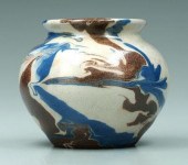 Auman/Masten salt glaze vase,