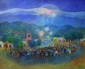 AURELIO PESCINA, OIL ON CANVAS