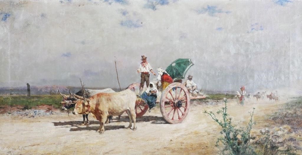 AURELIO TIRATELLI, O/C, ROMEOil