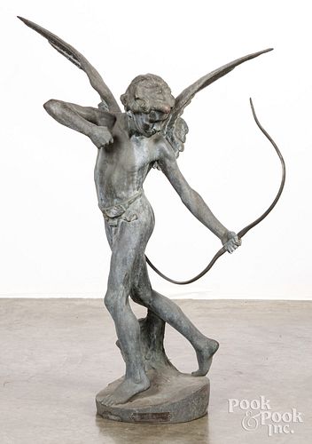 AURILLI WHITE METAL SCULPTURE