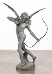AURILLI WHITE METAL SCULPTURE