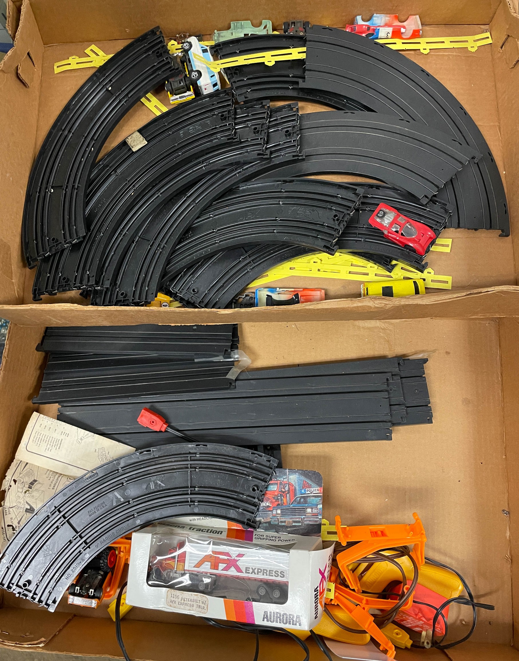 Aurora AFX race set, with