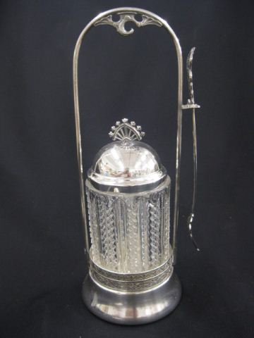 Aurora Victorian Silverplate Pickle