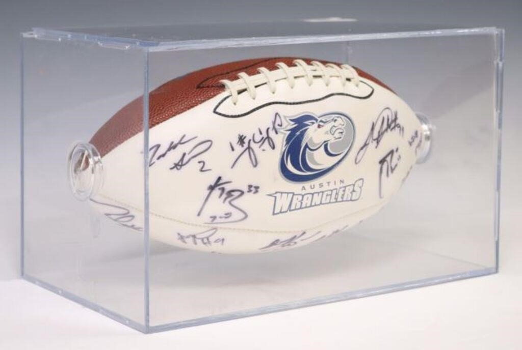 AUSTIN WRANGLERS 2005 FOOTBALL,