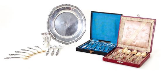 Austo-Hungarian silver table
