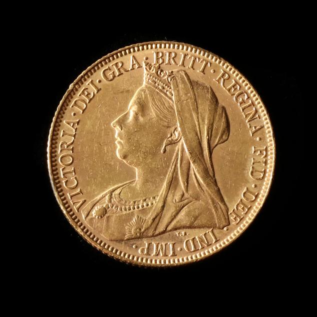 AUSTRALIA, 1899-M GOLD SOVEREIGN