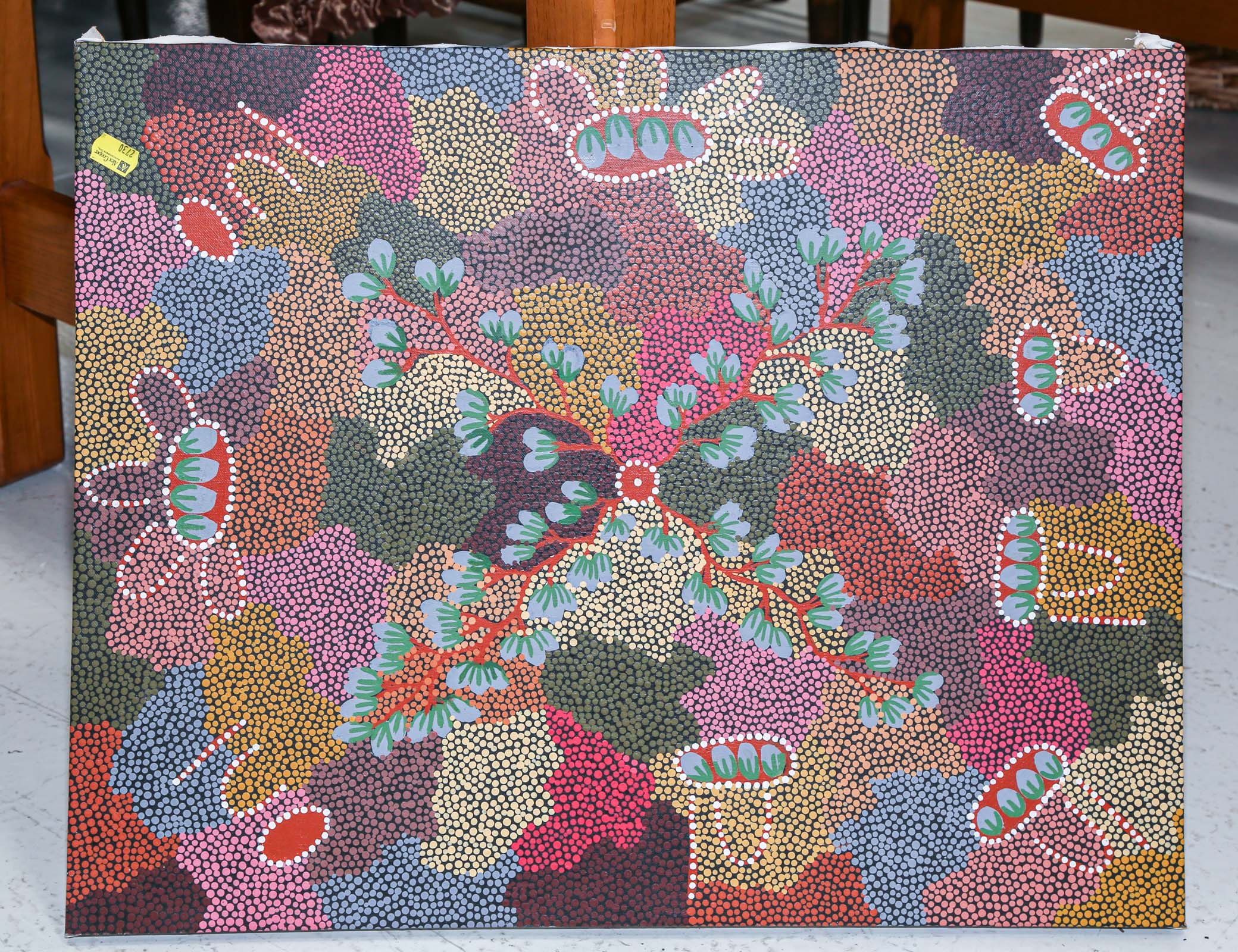 AUSTRALIAN ABORIGINAL ABSTRACT, OIL