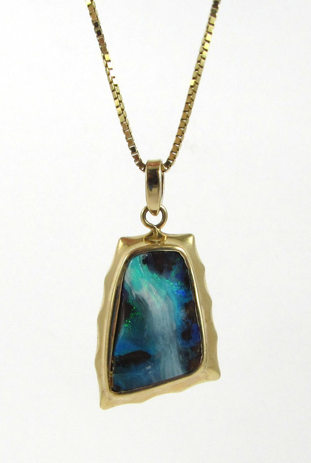AUSTRALIAN BOULDER OPAL AND