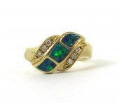 AUSTRALIAN OPAL, DIAMOND AND F