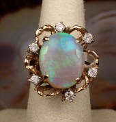 AUSTRALIAN OPAL, DIAMOND AND G
