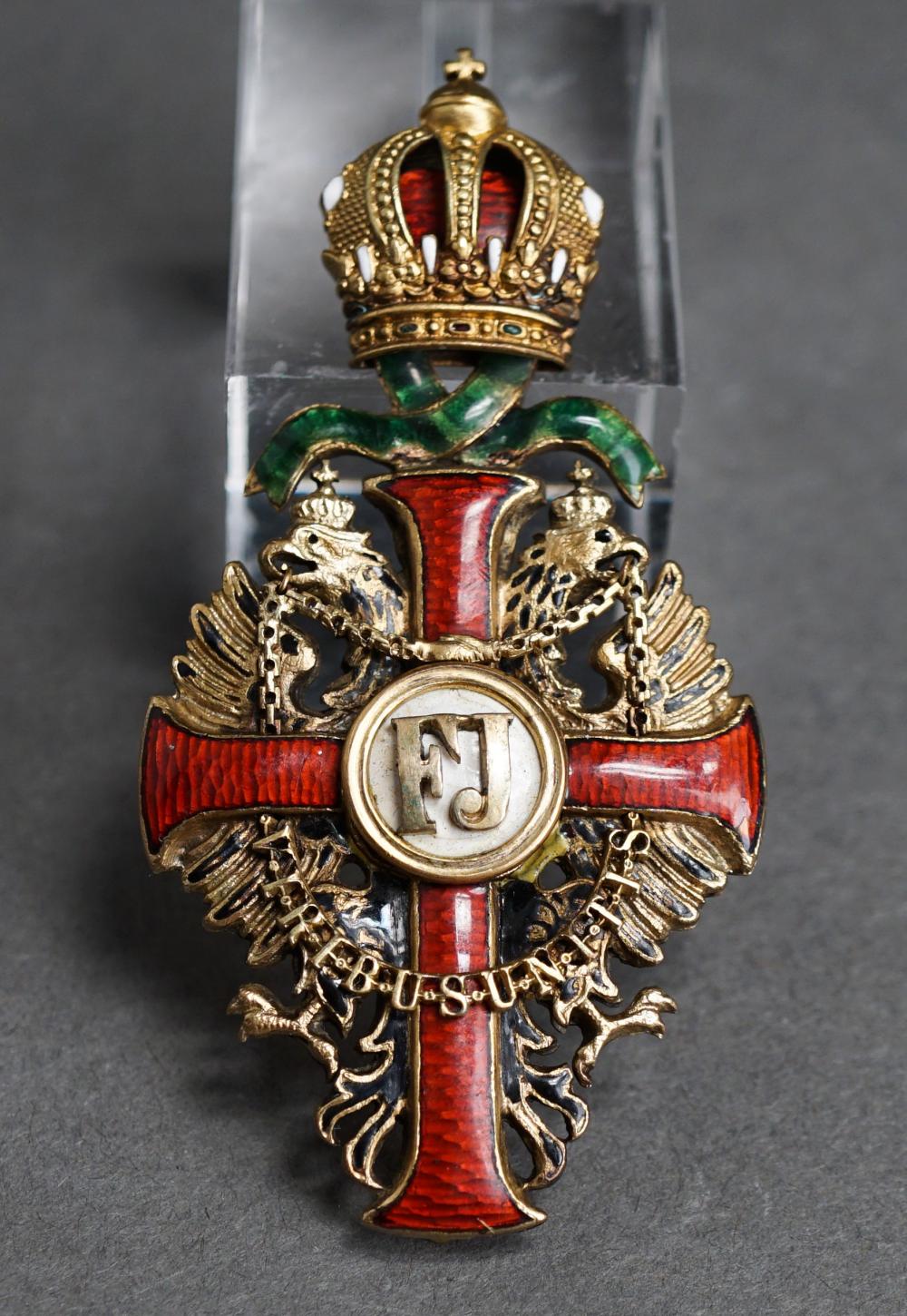 AUSTRIA 'ORDER OF FRANZ JOSEPH'
