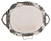 AUSTRIA SILVER TWO HANDLED TRA