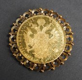 AUSTRIAN 1915-RESTRIKE 4-DUCAT