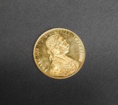 AUSTRIAN 1915-RESTRIKE 4-DUCAT