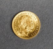 AUSTRIAN 1915-RESTRIKE GOLD DU