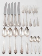 AUSTRIAN 800 SILVER FLATWARE S
