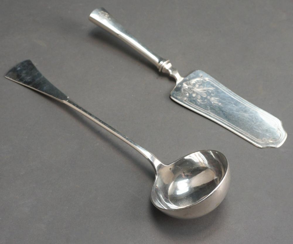 AUSTRIAN 800-SILVER SERVING LADLE