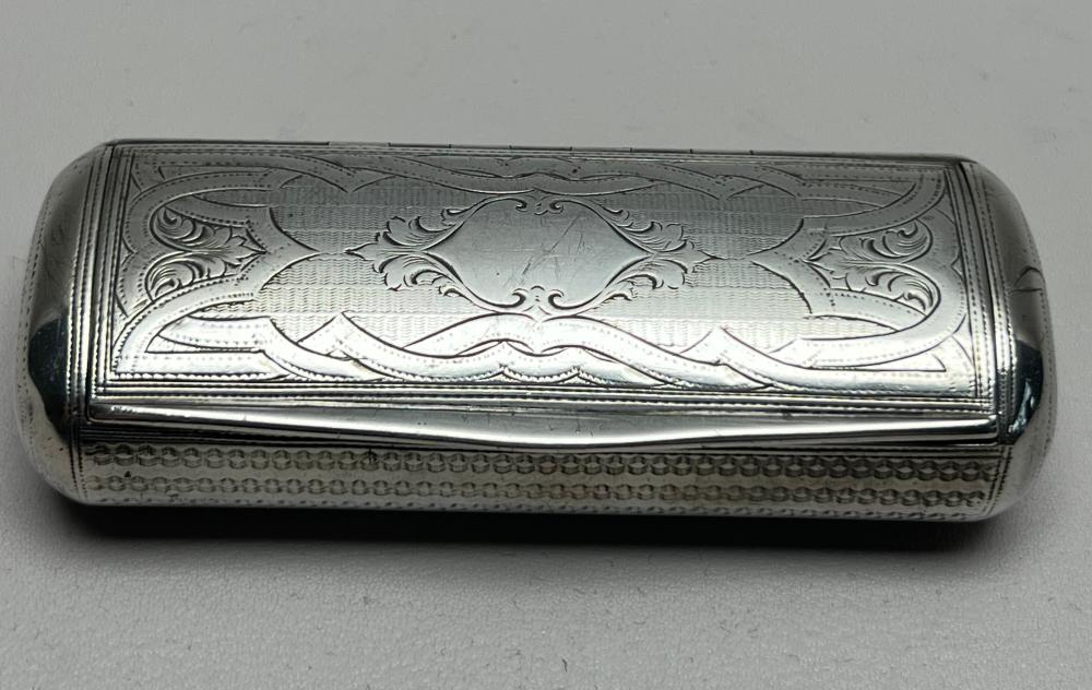 AUSTRIAN 800-SILVER SNUFF BOX,
