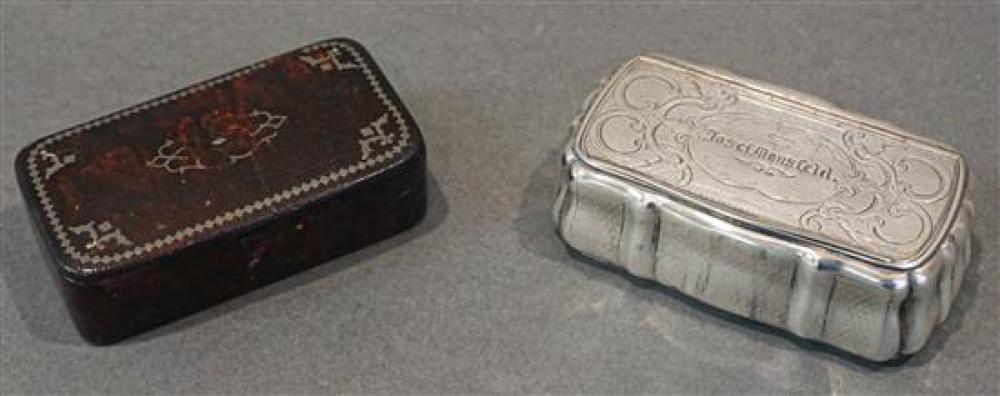 AUSTRIAN 800-SILVER SNUFF BOX,