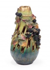AUSTRIAN AMPHORA CERAMIC VASEA
