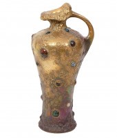 AUSTRIAN AMPHORA JEWELED GRES