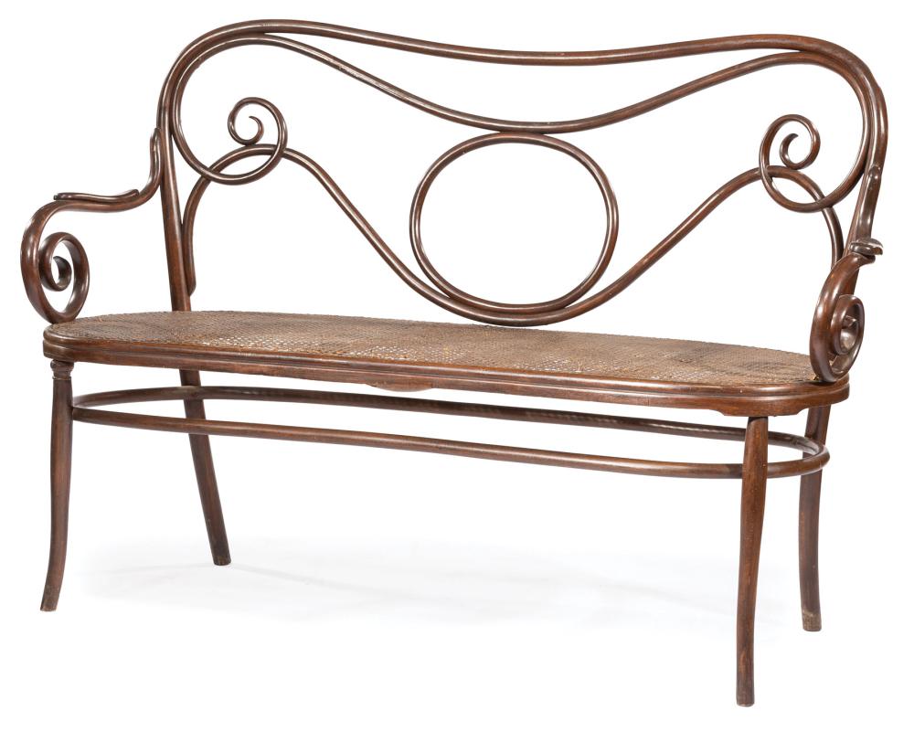AUSTRIAN BENTWOOD SETTEEAntique