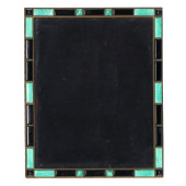 AUSTRIAN BRONZE ART DECO JEWEL