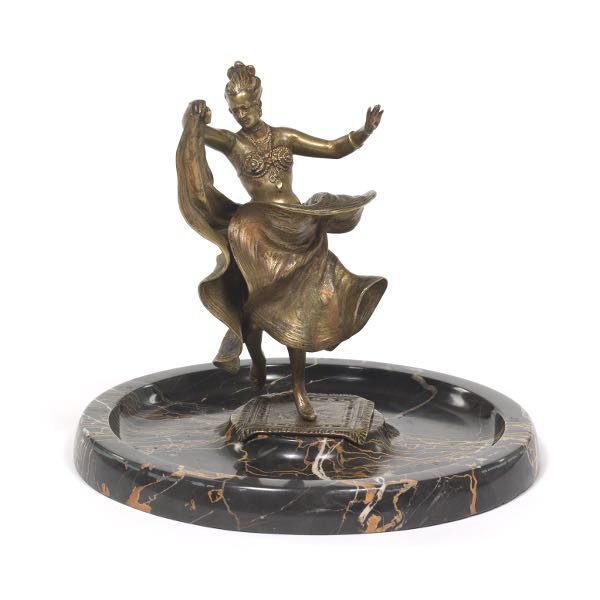 AUSTRIAN BRONZE DANCER SCULPTURE