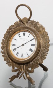 AUSTRIAN CHASED BRONZE EASEL M