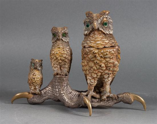 Austrian cold painted bronze