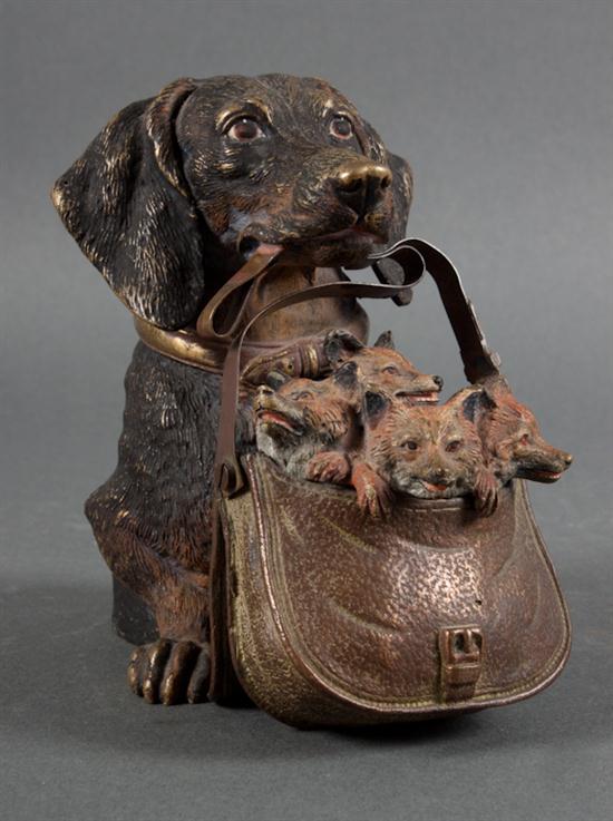 Austrian cold painted bronze