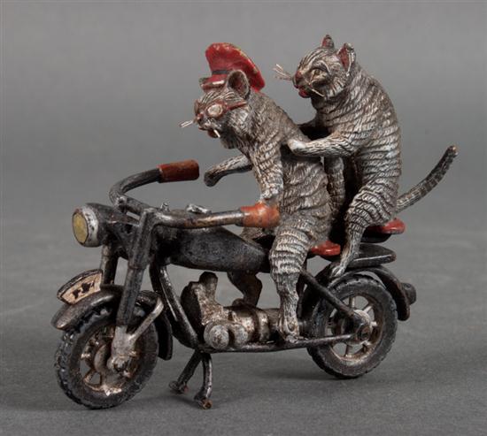 Austrian cold painted bronze