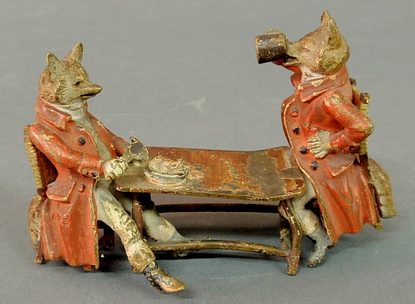 Austrian cold painted bronze