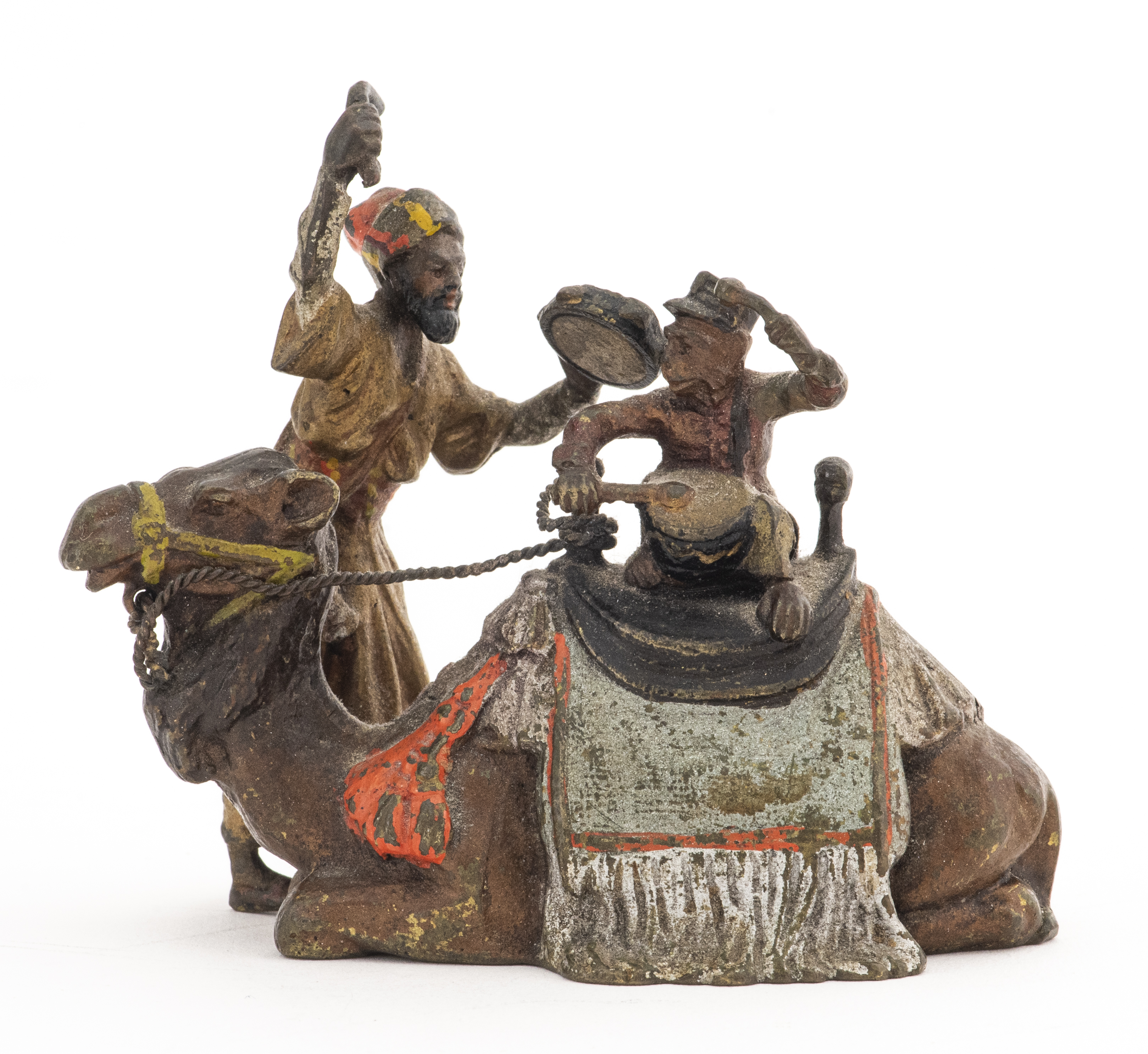 AUSTRIAN COLD PAINTED BRONZE FIGURE