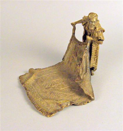 Austrian cold painted bronze figure