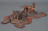 Austrian cold painted bronze i
