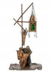 AUSTRIAN COLD PAINTED BRONZE L