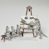 AUSTRIAN COLD PAINTED BRONZE M