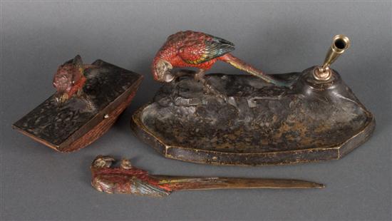 Austrian cold-painted bronze