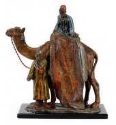 Austrian cold painted spelter