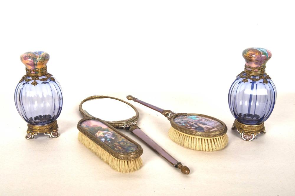AUSTRIAN ENAMEL DRESSER